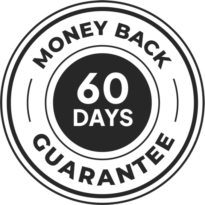 60 Days Money Back Guarantee - 100% Risk Free