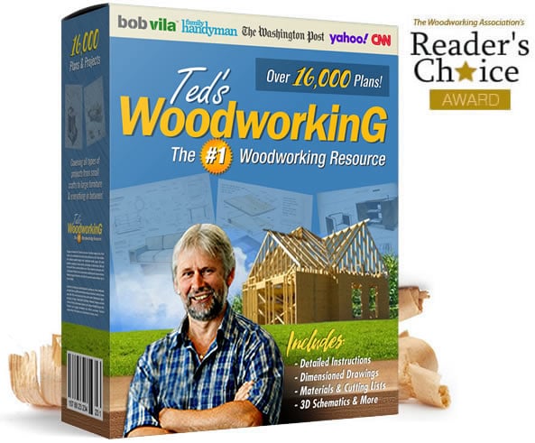 TedsWoodworking 16,000+ woodworking plans collection with step-by-step instructions